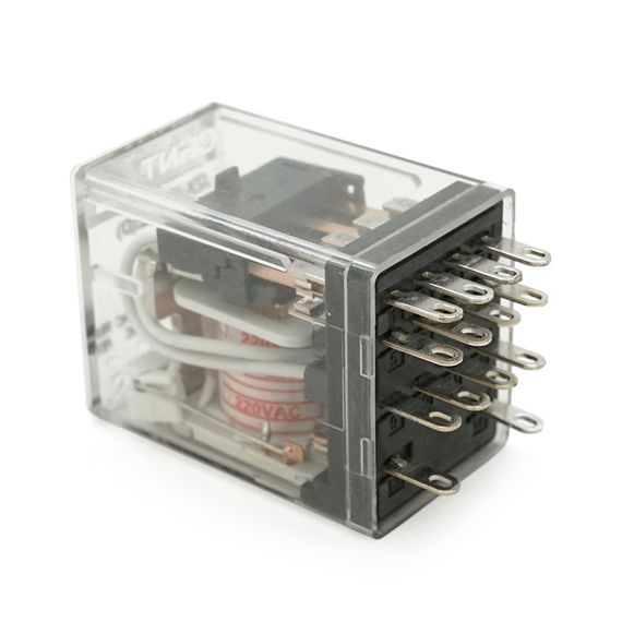 Реле електромагнітне CHINT JZX-22F(D)/4Z, АС220, контактна група 4CO+4NO, (1 | Зображення 2