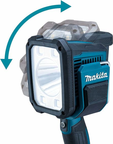 Фонарь-прожектор светодиодный аккумуляторный Makita DEAML007G (1250 лм, XGT, без аккумулятора и зарядного устройства) | Зображення 2