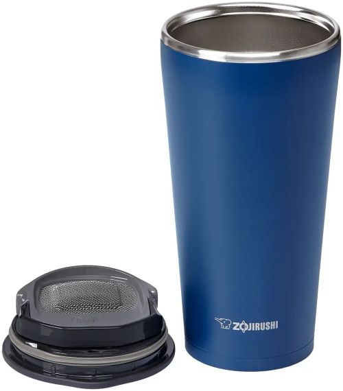 Термокухоль ZOJIRUSHI SX-FSE45AD з ситечком 0.45 л Dark Blue | Зображення 2