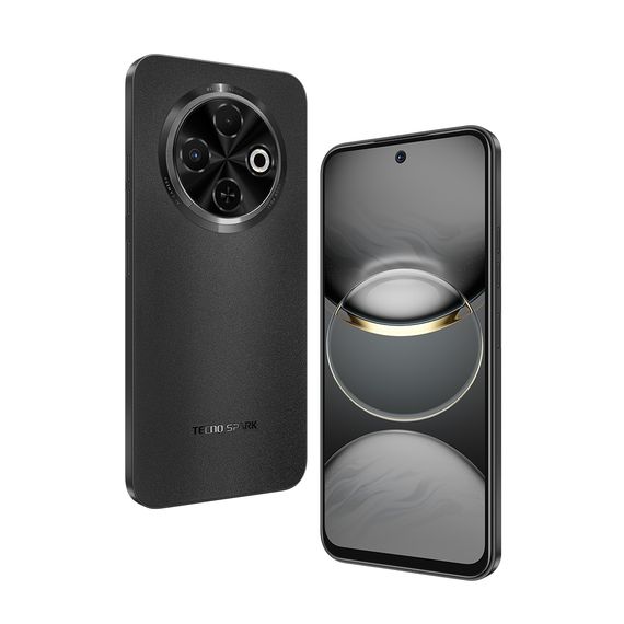 Смартфон TECNO  Spark 30C (KL5n) 6.67' 8/256ГБ, 2SIM, 5000мА•год, Orbit Black (4894947051760) | Зображення 5