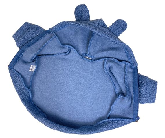 Толстовка баранчик синя Y-311 | Зображення 3