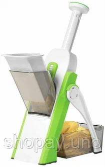 Багатофункціональна овочерізка з VENERA129 BR000129 сталевий нержавіючий мультислайсер SAFE SLICE MANDOLINE | Зображення 3