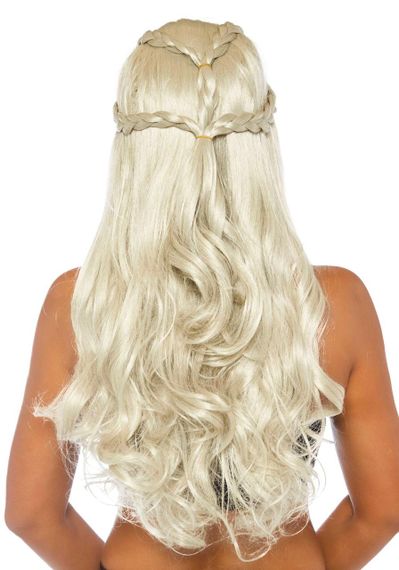 Перука Дейєнеріс Таргарієн Leg Avenue Braided long wavy wig Blond, платинова, довжина 81 см sexstyle | Зображення 1