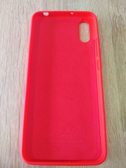Чехол Silicone Cover Case для Xiaomi Redmi 9A red | Зображення 2