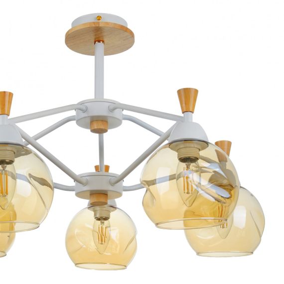 Люстра в спальню E27 60W WH (BL-586S/5) | Зображення 1