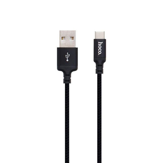 Кабель USB Hoco X14 Times Speed Type-C Колір Червоно-Чорний | Зображення 2