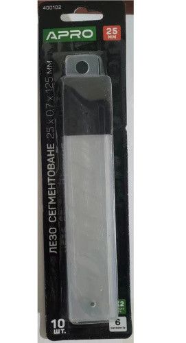 Лезо сегментоване 25 мм 0.7мм сталь SK2 APRO