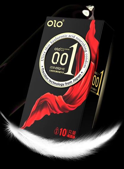 Латексные гладкие ультратонкие презервативы OLO - ZEROLONE ULTRA THIN, 10 шт sexstyle