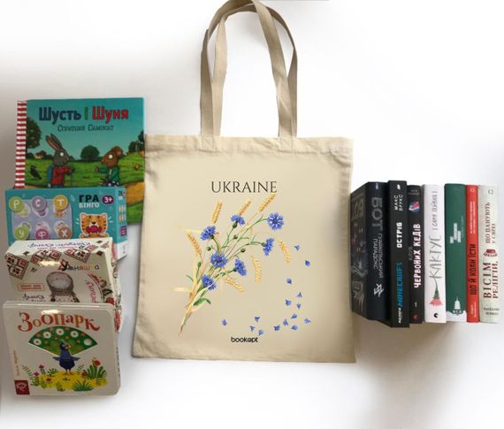 Екошопер Bookopt Ukraine (Волошки і колоски) | Зображення 5