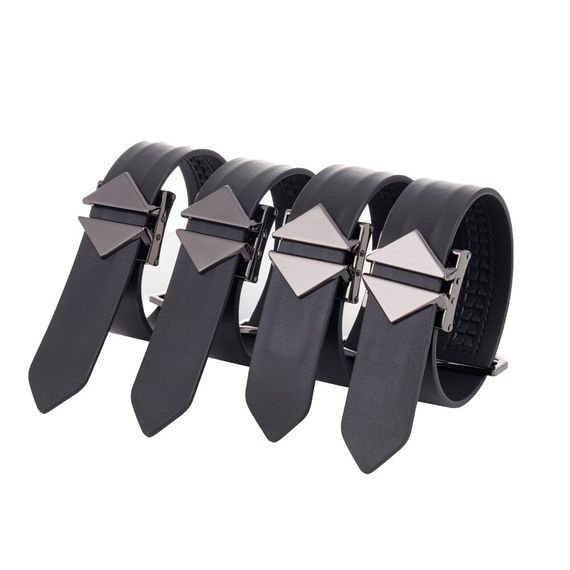 БДСМ-набір LOCKINK Bondage & Restraint Set, чорний, натуральна шкіра, фіксатори, маска, кляп | Зображення 5