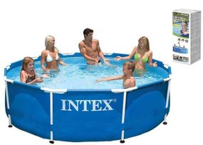 Intex Басейн каркасний 28200 NP (1) круглий /6+ років/, у кор-ці 305*76 см, 4485л