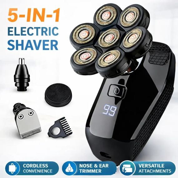 Електрична бритва для чоловіків 5 в 1 Electric Shaver | Зображення 1