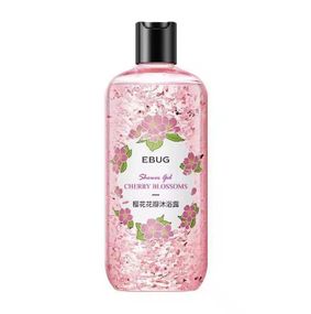 Зволожувальний гель для душу з ароматом пелюсток сакури Ebug Flower Shower Gel, 500 мл