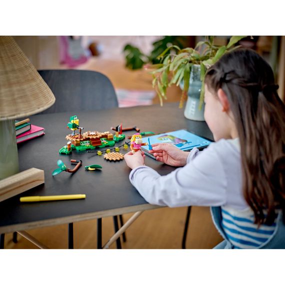 Конструктор LEGO Super Mario Імпровізація в джунглях Діксі Конґ. Додатковий набір (71421) | Зображення 9