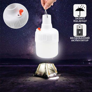 Поворотний акумуляторний ліхтар для кемпінгу MHZ YT-01, Підвісна лампа ліхтар лампа BG-32 | Зображення 2