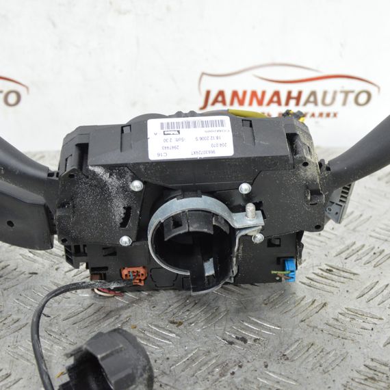 Підрульовий перемикач Peugeot 207 2006-2013 Перемикач підрульовий в зборі Пежо 207 96630724XT | Зображення 5