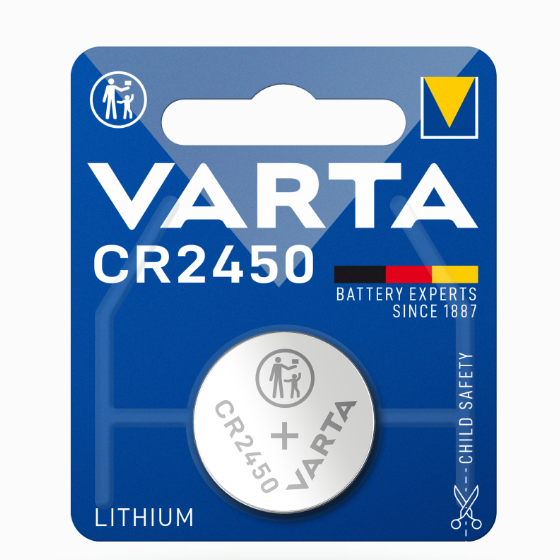 Батарейка CR2450 (бл-1шт) VARTA Electronics