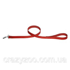 Повідець для собак True Other Classic шкіряний червоний 2х120 см 6652