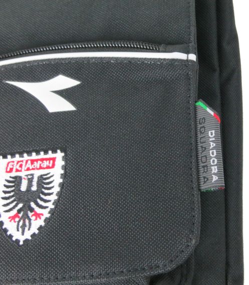 Чоловіча сумка на плече Diadora Tracolla Longstr FC чорна | Зображення 7