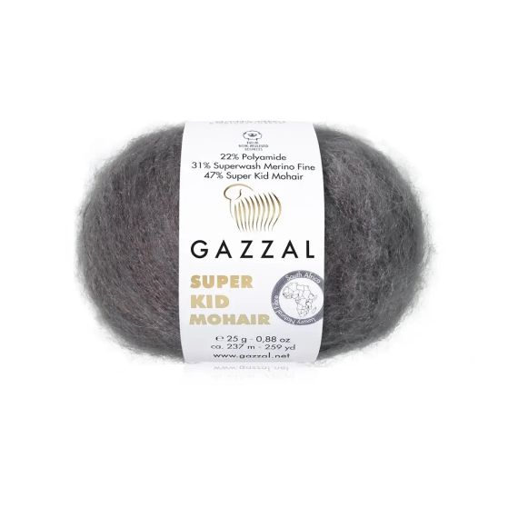 Super Kid Mohair № 64432 Gazzal Турецька пряжа для в'язання нитки кід мохер 64432
