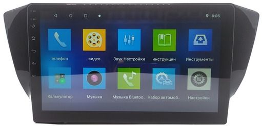 Автомагнітола Skoda Superb 9 з 9-дюймовим HD екраном XPRO 10.1 Android 4/32 (MER-14125_6006)