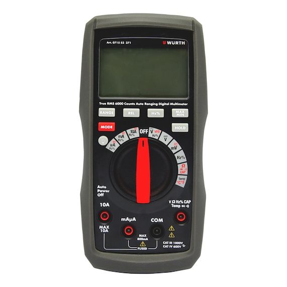 Мультиметр цифровий (TRMS 6000)-IP40-1000V {арт. 071553 371}