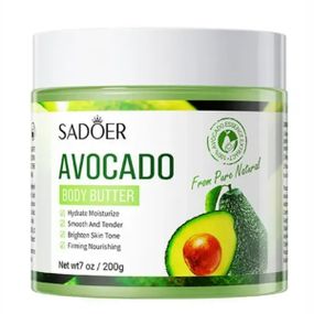 Крем-масло для тела с экстрактом авокадо Sadoer, 200 г