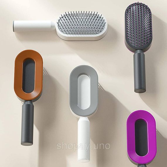 Масажний гребінець Central Hollow Cushion Comb 3D для шкіри голови ∙ 3D гребінець для волосся Central Hollow Cushion Comb | Зображення 2