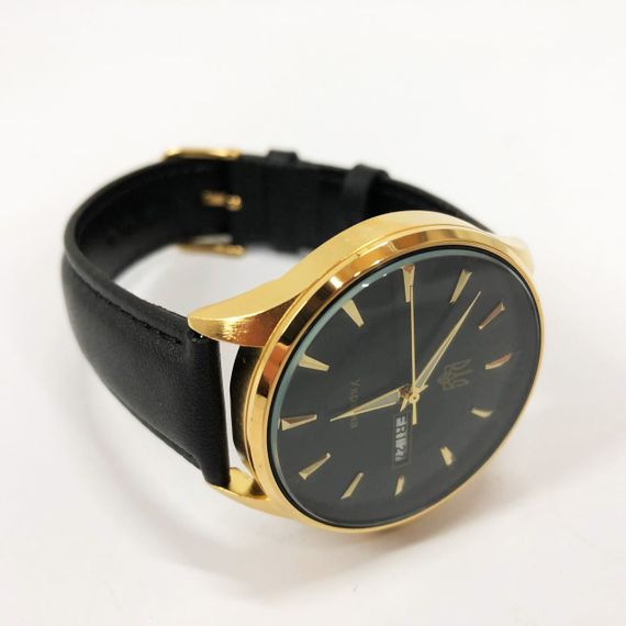 Годинник наручний чоловічий SKMEI 5702/2075GDBK, Стильний повсякденний чоловічий кварцовий годинник | Зображення 6