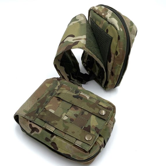 Тактическая армейская аптечка IRR Cordura 500D Мультикам (multicam) утилитарный, медицинский подсумок | Зображення 4