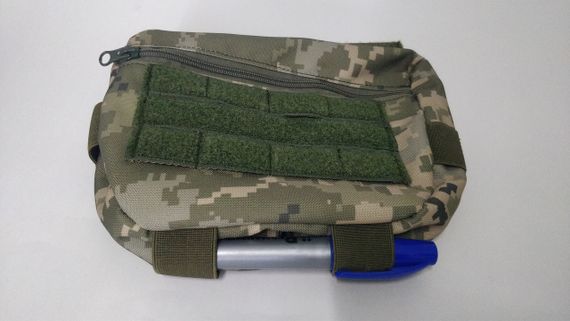 Подсумок напашник под бронежилет с системой молли и велкро тактический универсальный цвета койот | Зображення 9