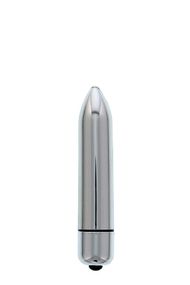 Мини вибромассажер DREAM TOYS 10-SPEED CLIMAX BULLET SILVER Sex Aura
