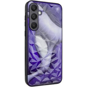 TPU+PC чехол Prisma BubbleGum для Samsung Galaxy S24 FE 3D Blue