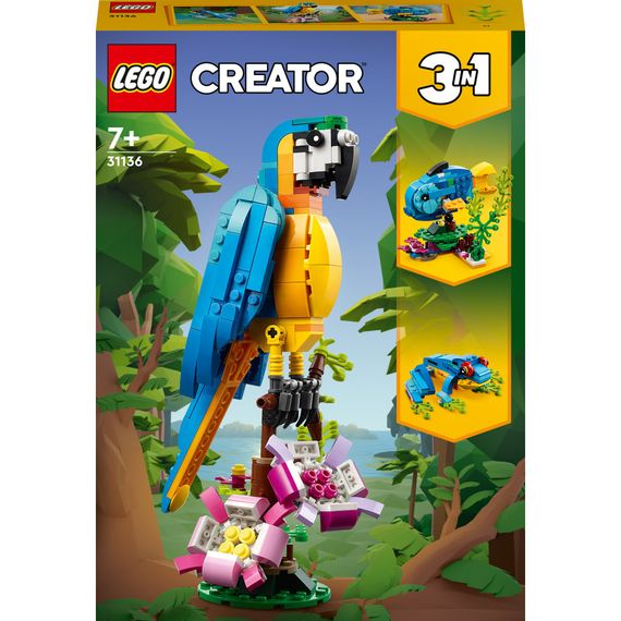 Конструктор LEGO Creator Екзотичний папуга 253 деталі (31136) | Зображення 8