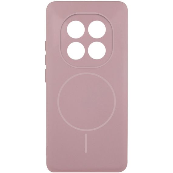 Чехол Silicone Cover Lakshmi Full Camera (AA) with Magnetic Fit для Xiaomi Redmi Note 15 4G/5G (EU) Розовый / Pink Sand