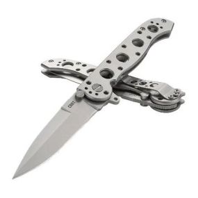 Ніж CRKT M16 Silver Stainless steel Тактичний ніж Армійський ніж Кишеньковий ніж Військовий ніж Ніж для військових