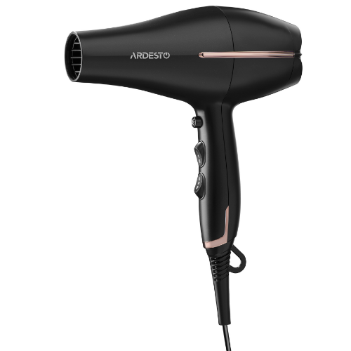 Фен 1850-2200W (2 швидкості/3 темпер.режими) чорний/золотий HD-Y220PRO Ardesto | Зображення 3