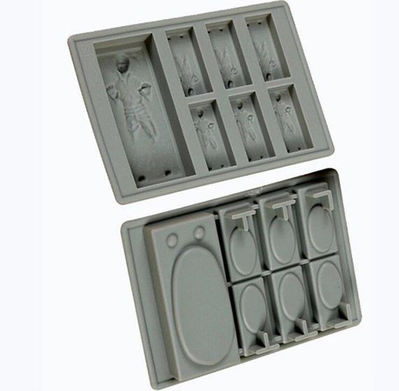 Силіконова 3D форма для льоду Star Wars Хан Соло | Зображення 1