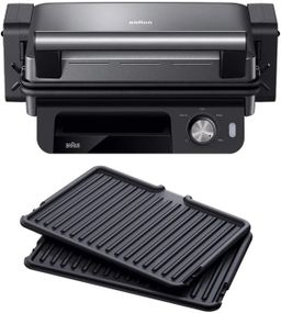 Електрогриль Braun MultiGrill 5 CG5033IGY 2000 Вт сріблястий