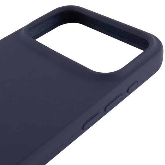 Чохол Silicone Case Full Protective (AA) для Apple iPhone 17 Pro Max (6.9") Темно-синій / Midnight blue | Зображення 3