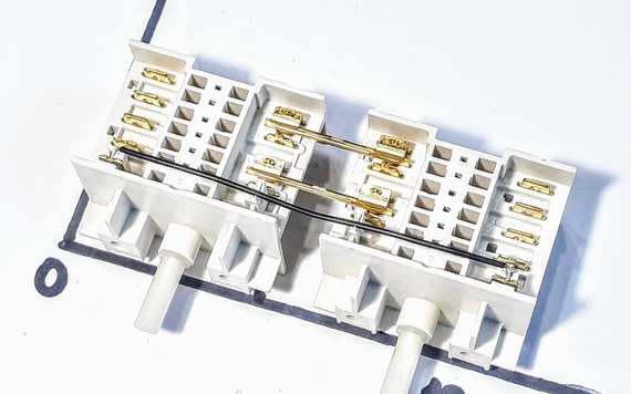 Переключатель спаренный семипозиционный ПМ 555 "Dreefs"( Италия) | Зображення 2