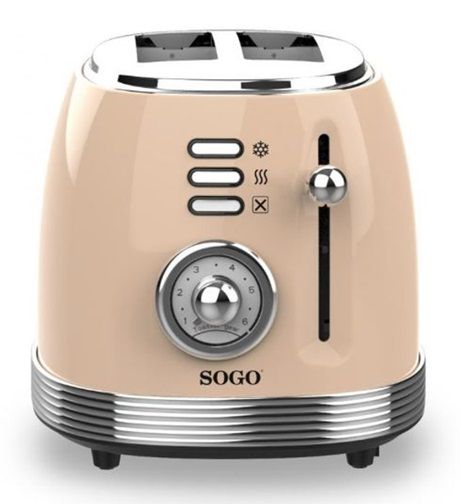 Тостер SOGO Retro SS-5470 850 Вт кремовий | Зображення 3