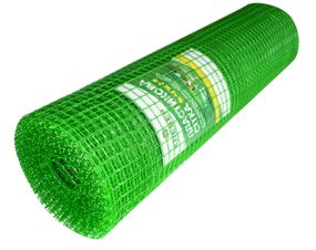 Сітка 20*20  пластикова 1.0х20 м (зелена)  садова сітка