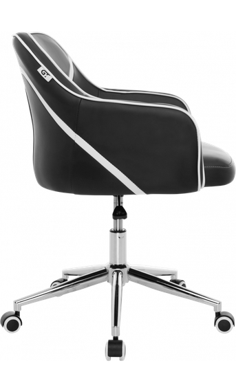 Кресло офисное GT Racer H-8042 BlackWhite | Зображення 5