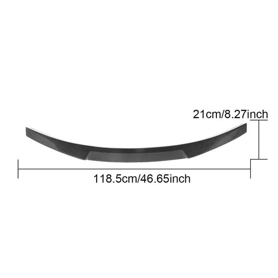 Спойлер M4-Style V2 (для E92, Карбон) для BMW 3 серія E-90/91/92/93 2005-2011 рр | Зображення 5