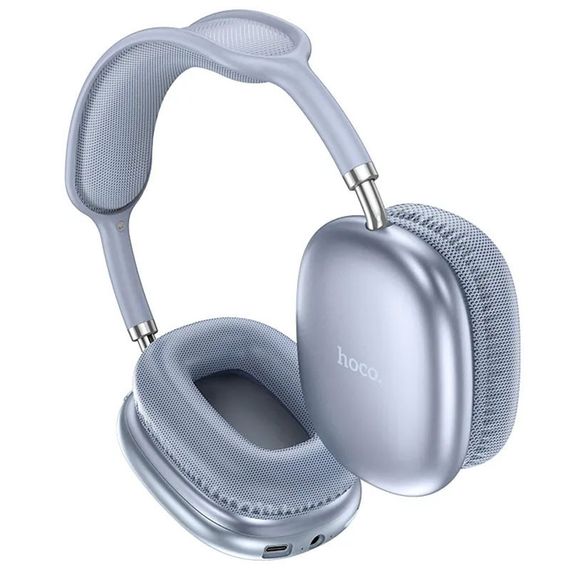 Накладные беспроводные наушники Hoco W35 Air Triumph Blue | Зображення 1