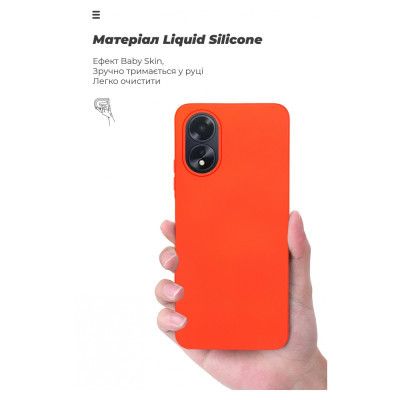 Чехол для мобильного телефона Armorstandart ICON Case OPPO A18 4G / A38 4G Red (ARM71032) | Зображення 6