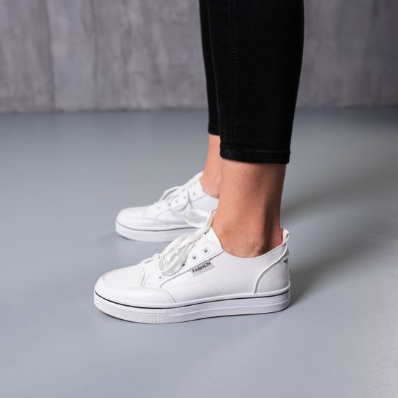 Кеды женские Fashion Rufus 3795 36 размер 23 см Белый | Зображення 6