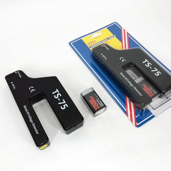 Детектор проводки та металу TS-75 детектор вольтажу металодетектор | Зображення 6