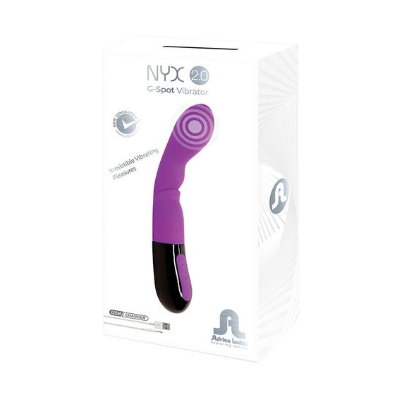 Вібратор Adrien Lastic Nyx 2.0 стимуляція точки G і входу в піхву, що перезаряджається | Зображення 5